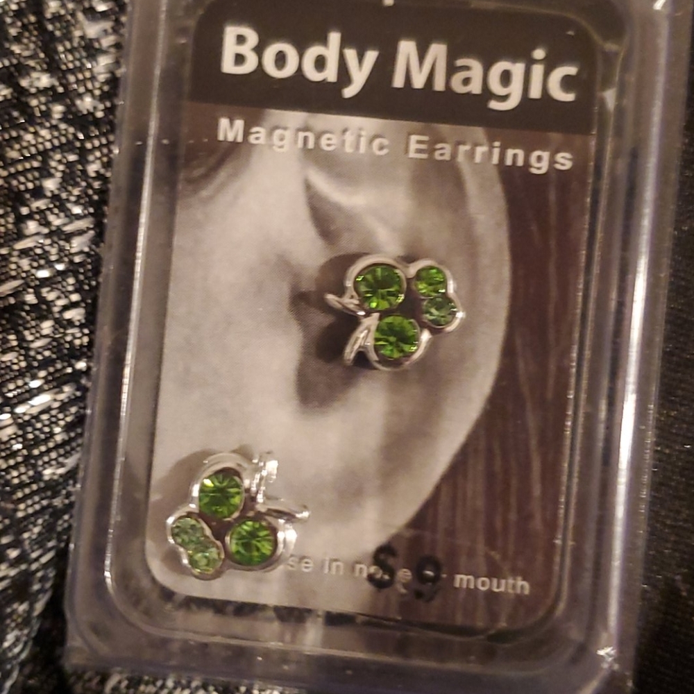 Butterfly magnetic earrings